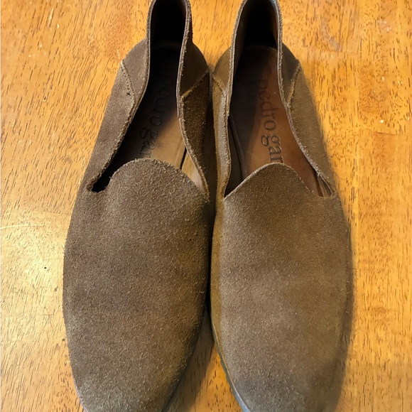Pedro Garcia Shoes - Pedro Garcia women’s brown Suede yoshi flats